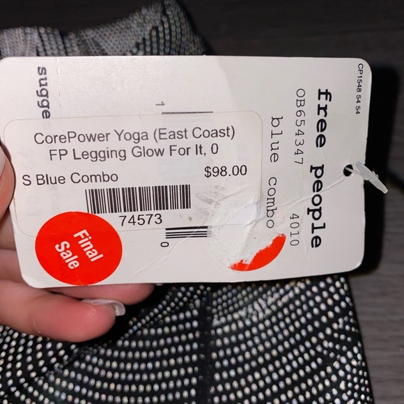 Free people snakeskin reflective legging - Picture 4 of 4